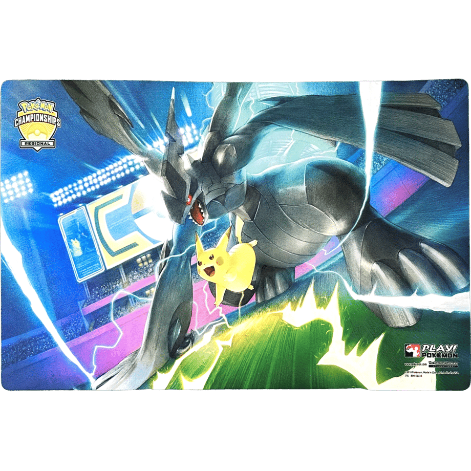 Pokemon Card 2018 Regional Championships Pikachu & Zekrom Tag Team
